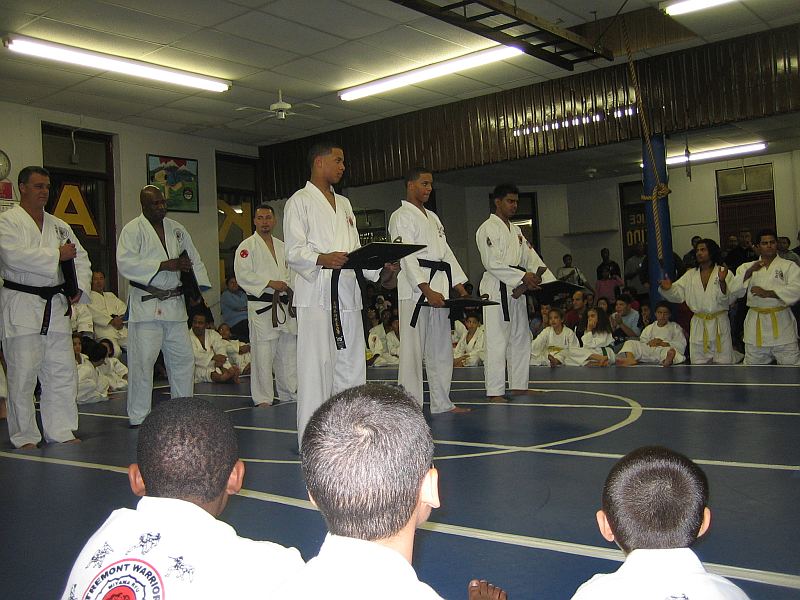 Tremont School Black Belt Ceremony